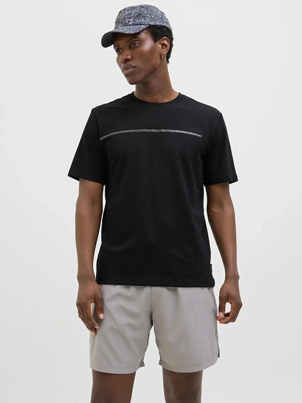 Jack&Jones Core Jcofusıon Full Brandıng Tee Ss Crew Noos Erkek T-Shirt 12273120