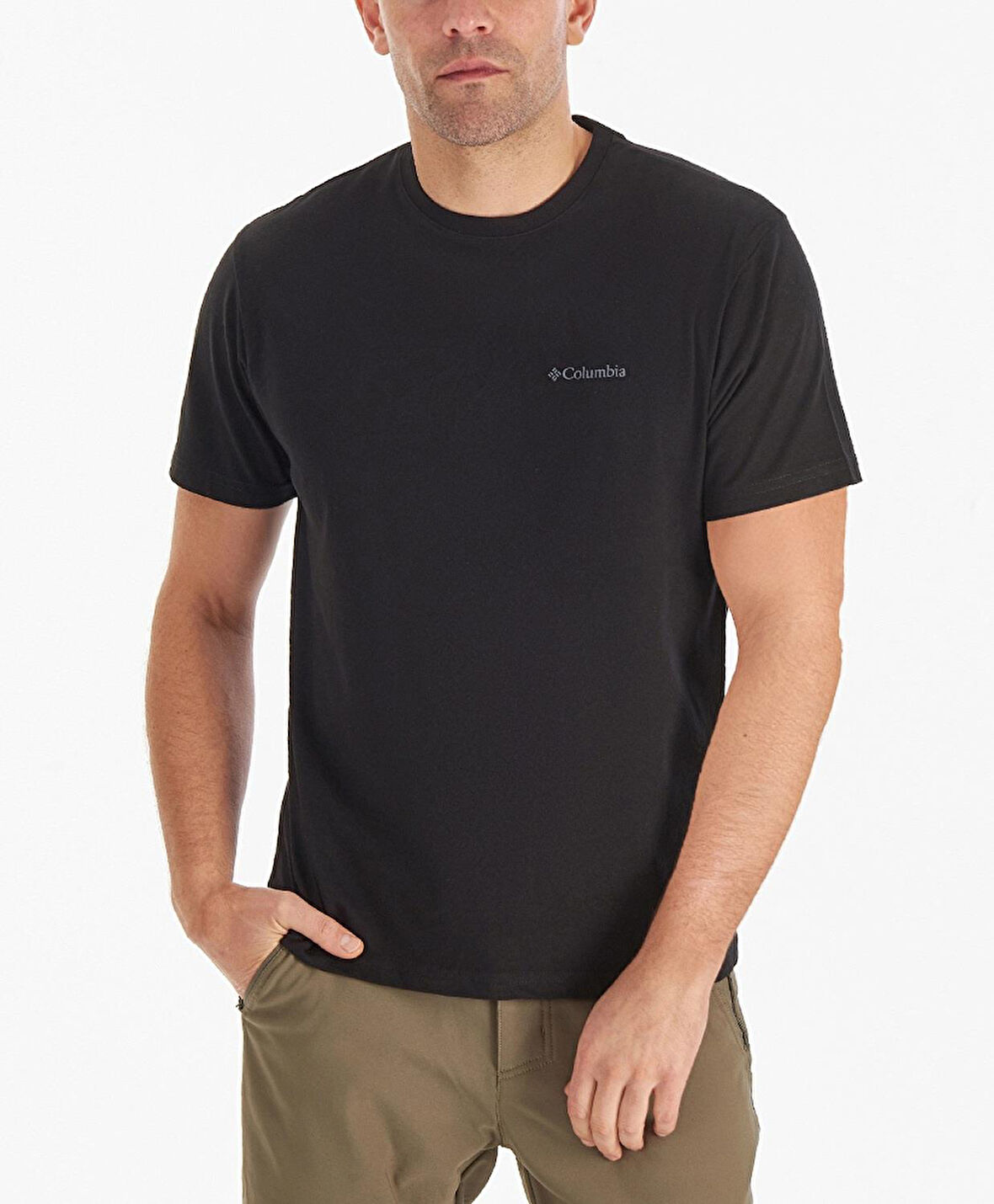Columbia Csc M Basıc Sm Logo Brushed Ss Tee Kısa Kollu Erkek T-Shirt CS0282_010