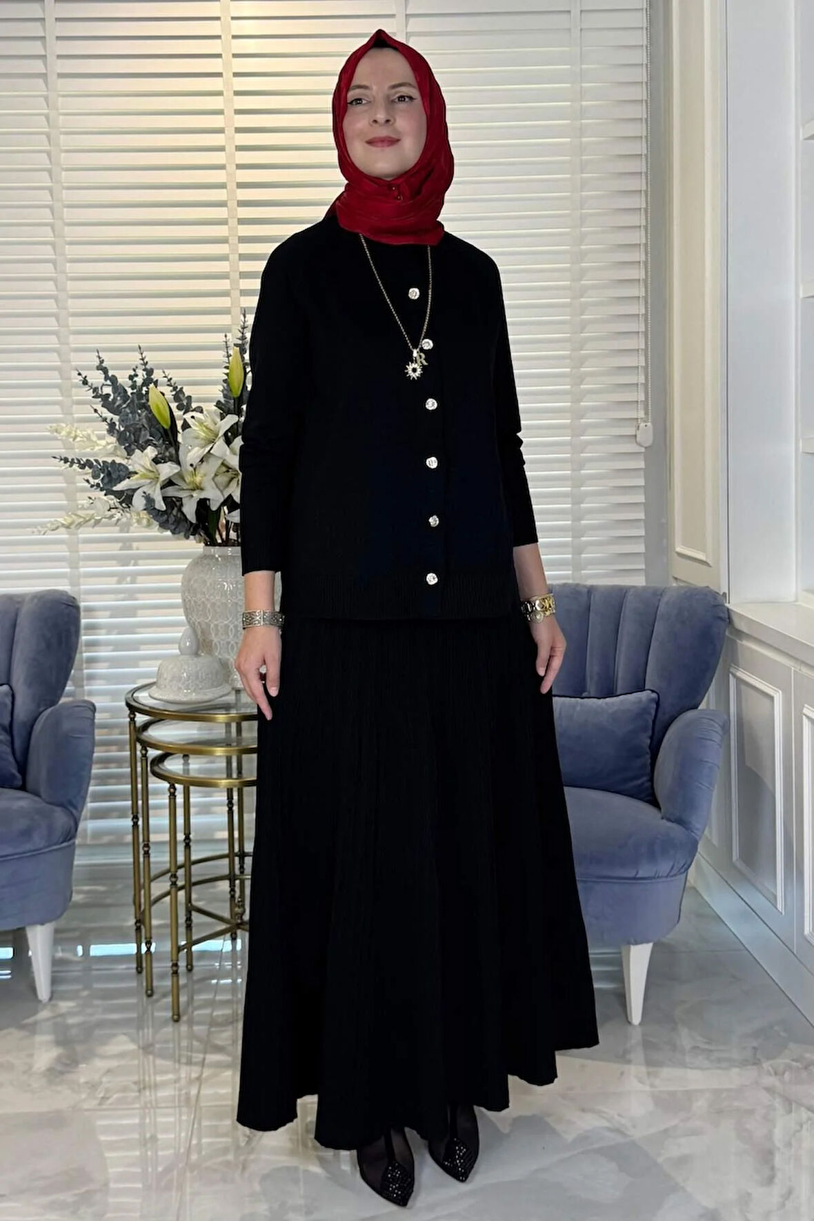 Narin Triko Takım Siyah