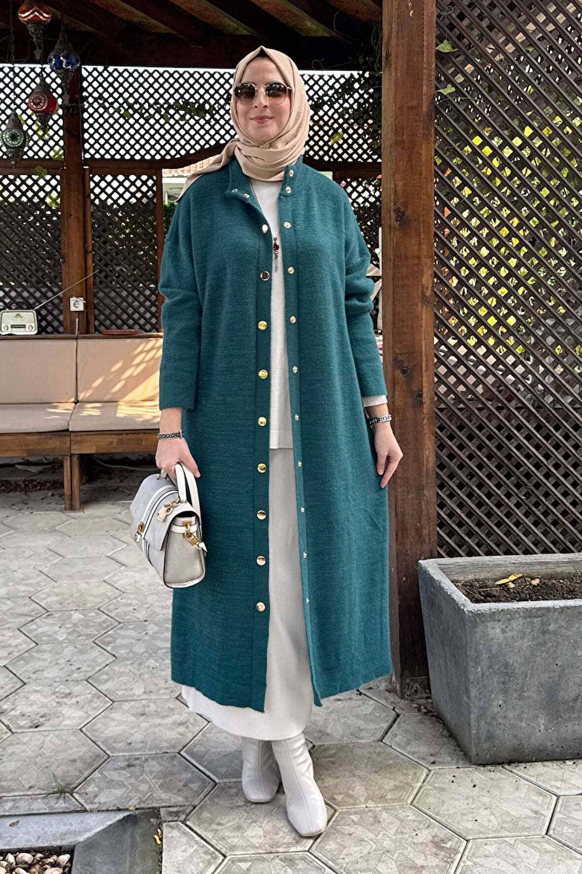 Yakut Angora Triko Kap Zümrüt