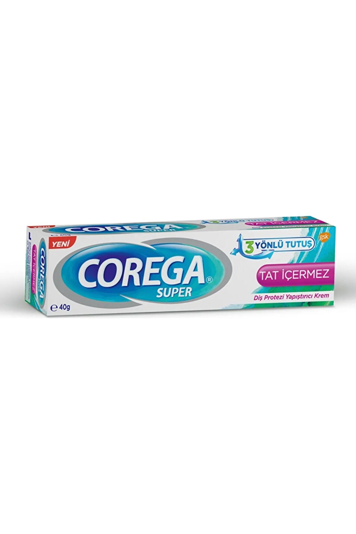 Süper Diş Protezi Yapıştırıcı Krem Tatsız 40 gr