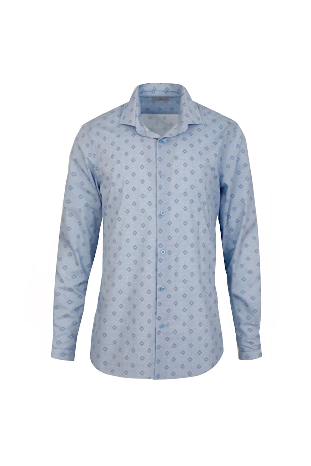 Uki MAVİ Slim Fit Uzun Kol Gömlek