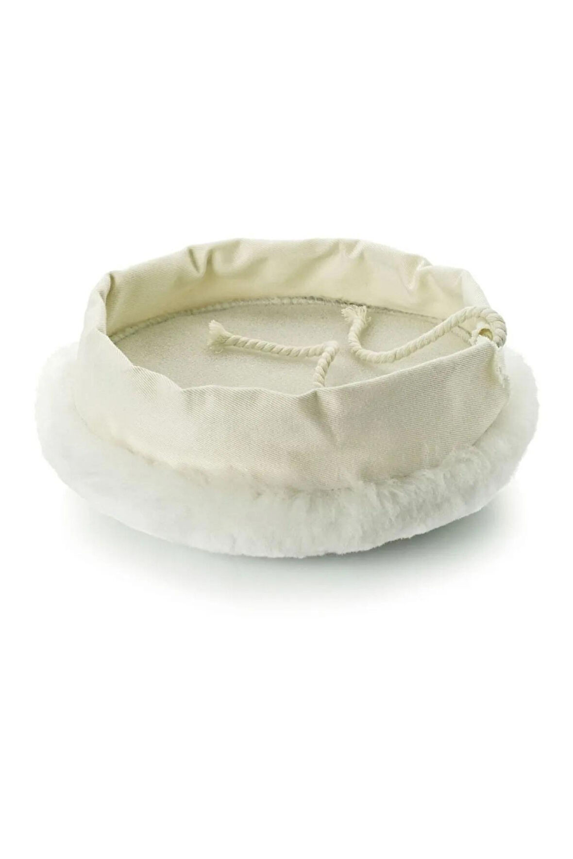 SAF YÜN POLİSAJ KEÇESİ(İPLİ) 10CM