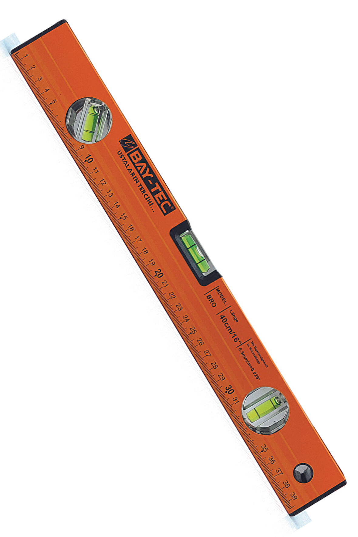 BAY-TEC SU  TERAZİSİ  TURUNCU  40mm