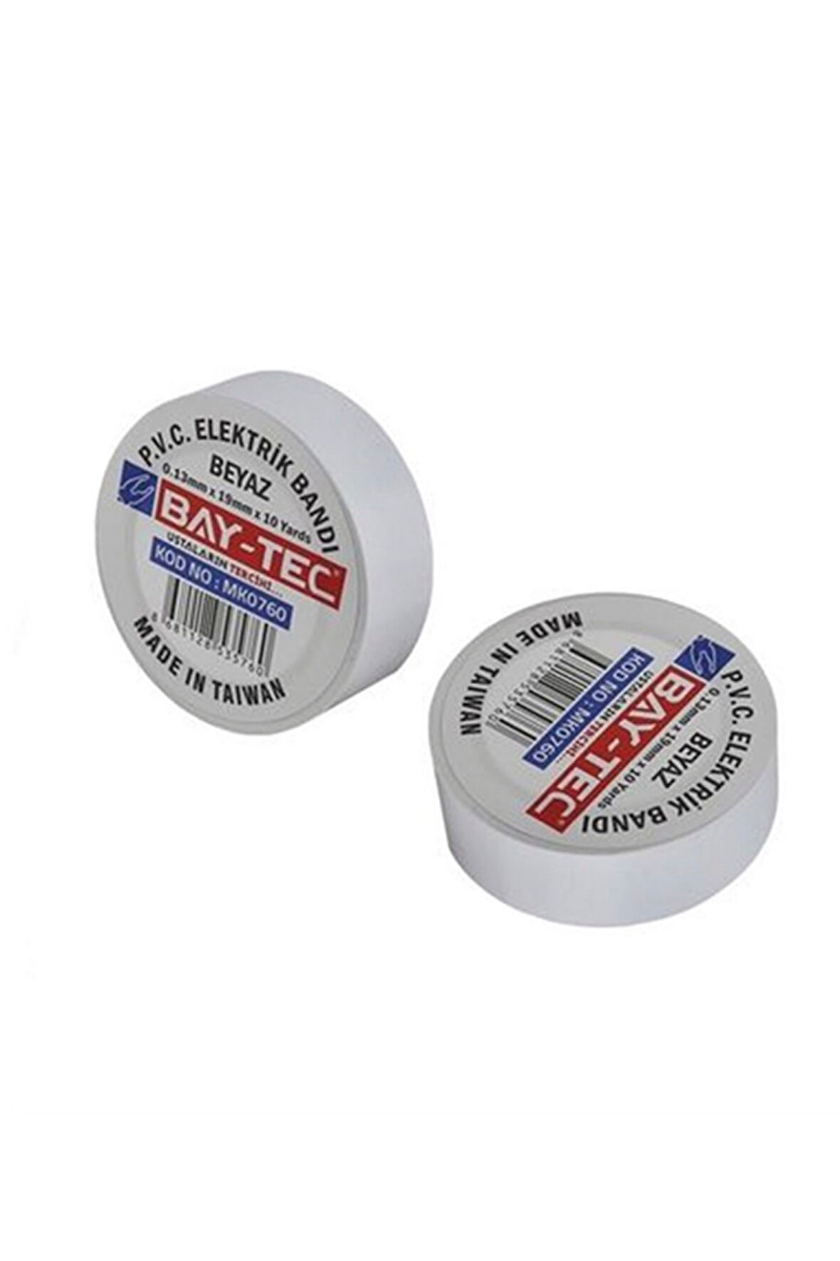 BAY-TEC ELEKTRİK  BANDI  BEYAZ