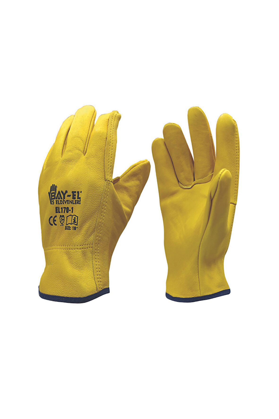 BAY-TEC DERİ  ELDİVEN  SARI