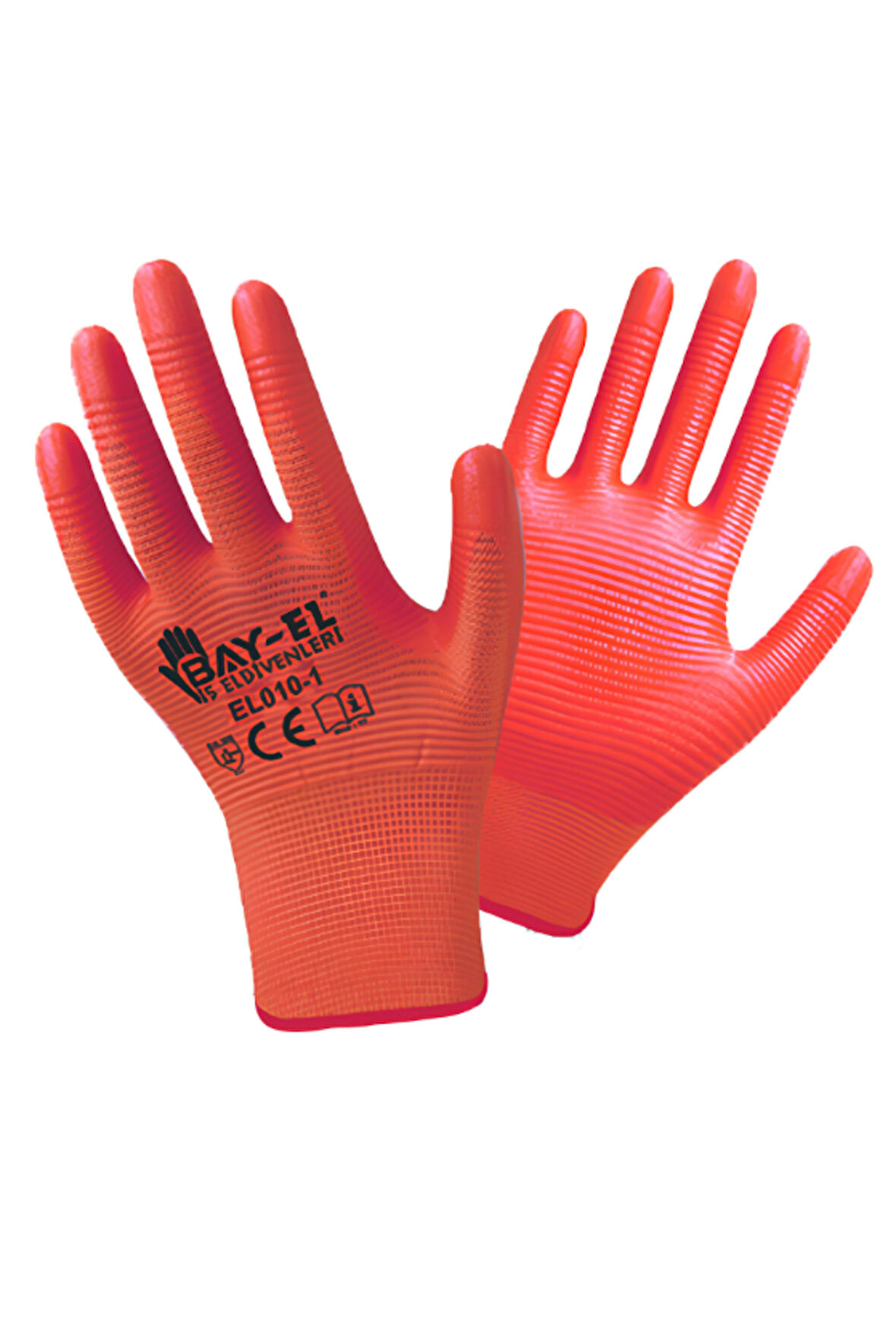 BAY-TEC ZEBRA ELDİVEN  1/2   10 (TURUNCU-TUR.)