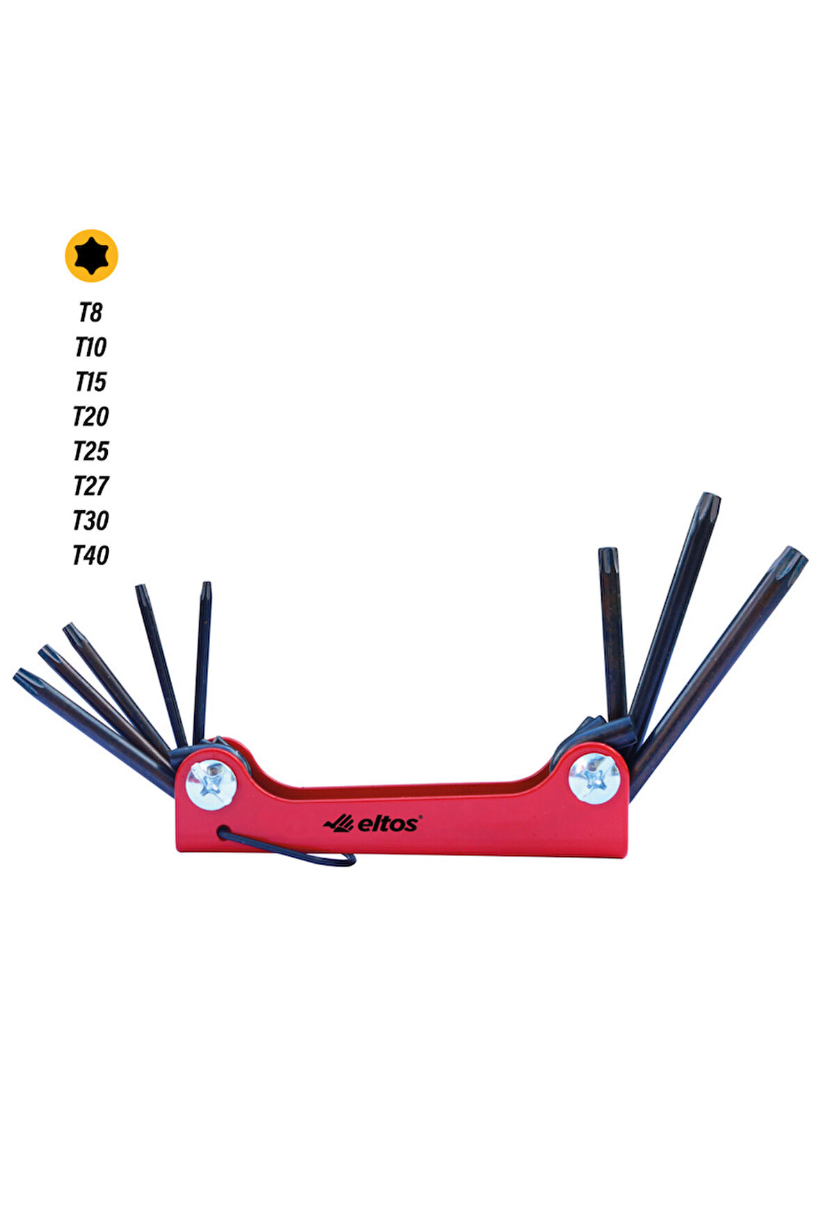 ELTOS ÇAKI ALYAN SETİ 8 pcs (TORK)