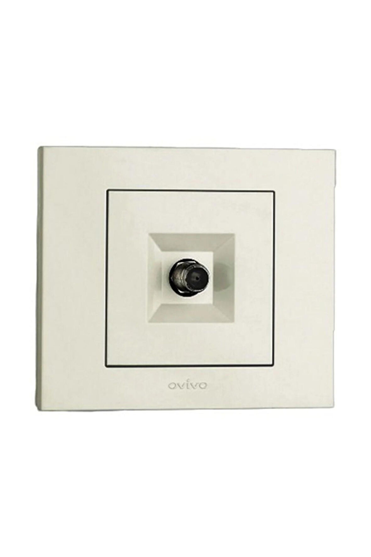 OVİVO BEYAZ UYDU PRİZ F KONN. M+K