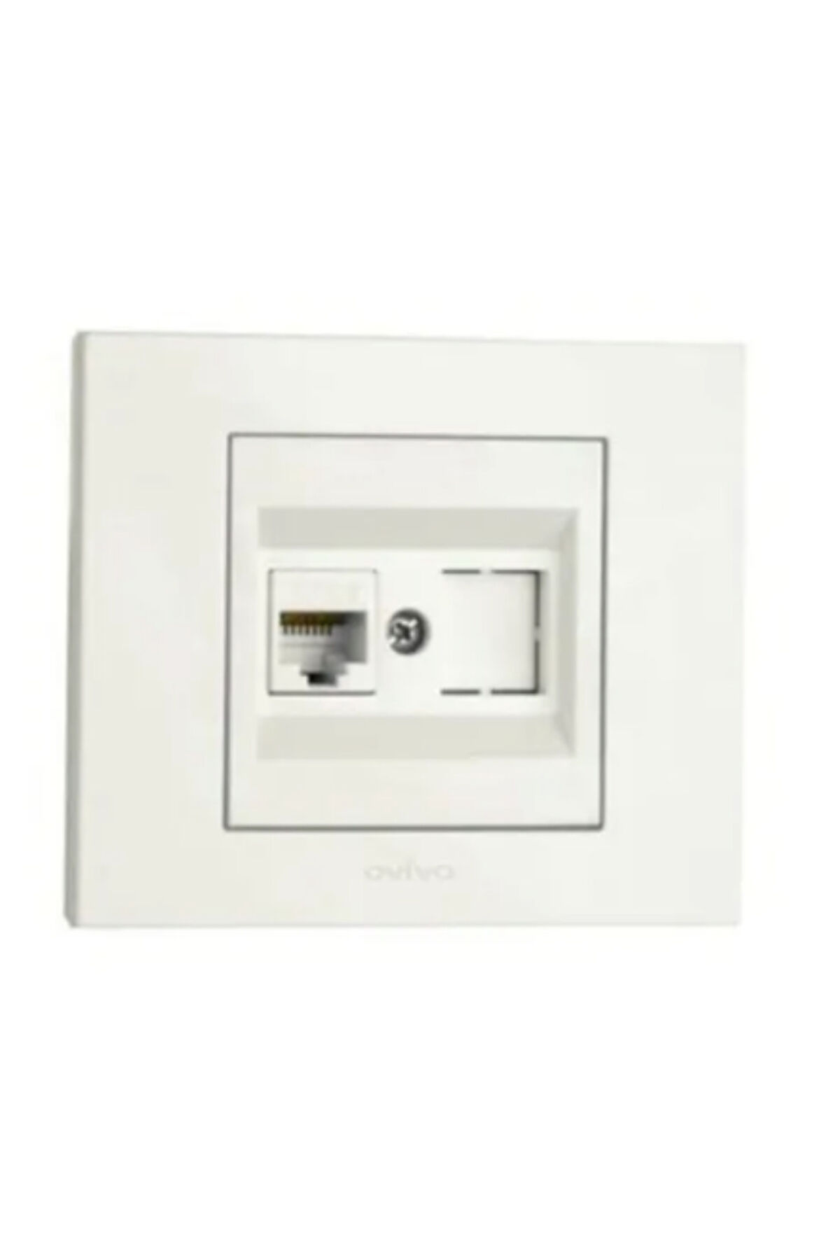 OVİVO BEYAZ NÜMERİS TEL. PRİZİ M+K