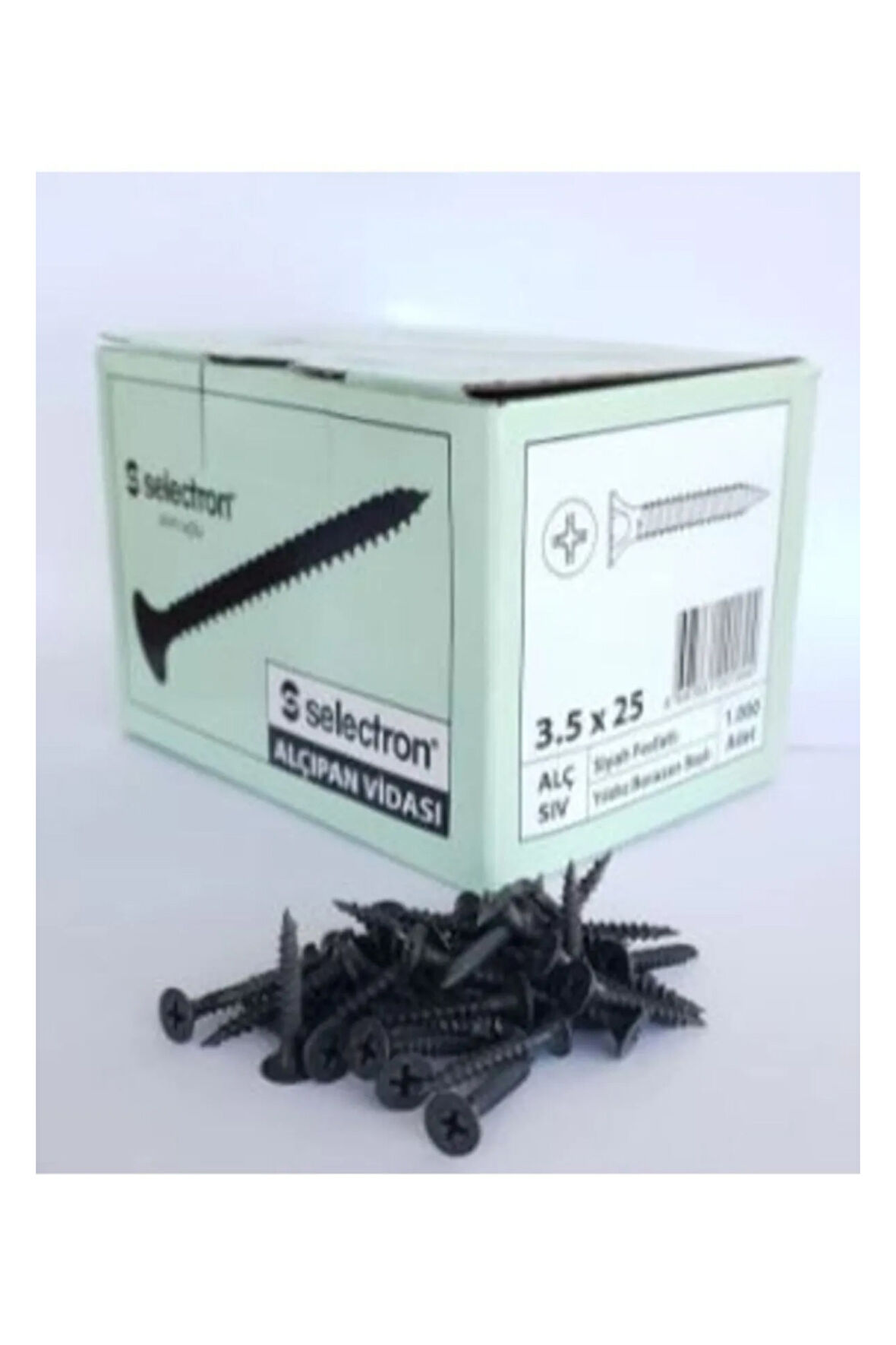 SELECTRON 3.5X25 MATKAP UÇLU ALÇIPAN VİDASI
