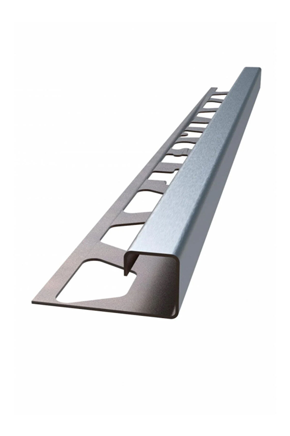 10 MM 201 İNOX AYNA OVAL SERAMİK KÖŞE PROFİLİ