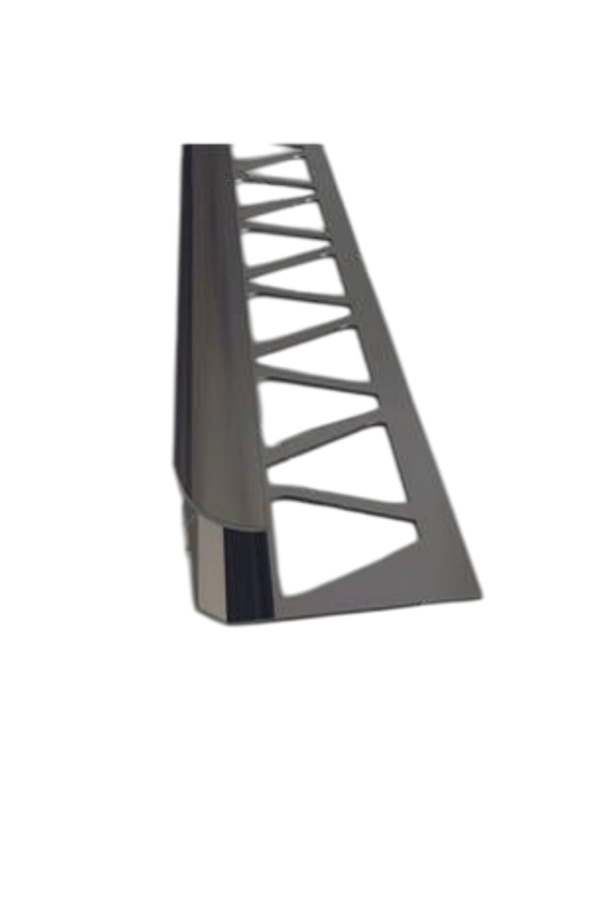 12 MM ALM. SERAMİK İÇ KÖŞE PROFİLİ PARLAK GRİ 2.7 MT BOY