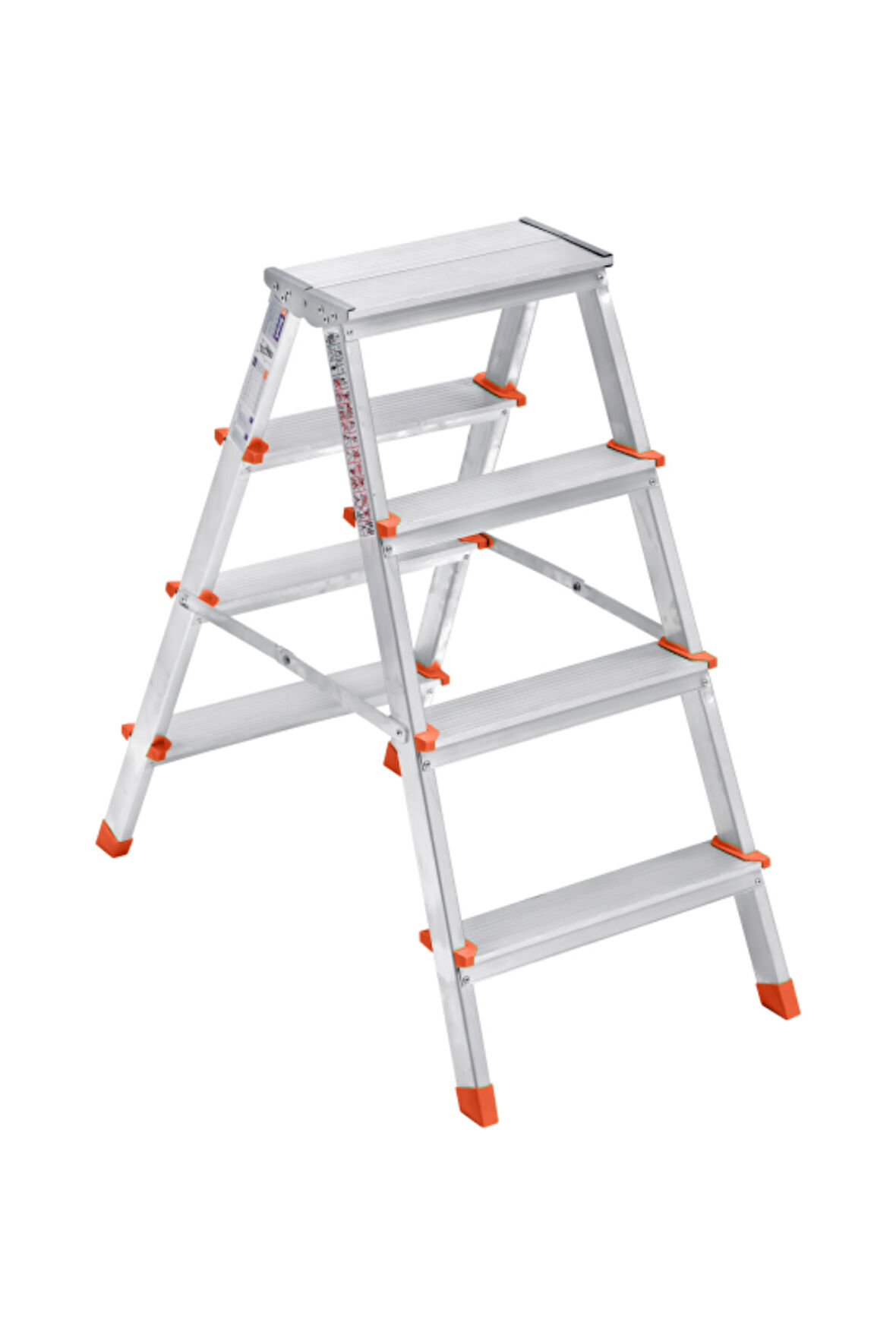 SARAYLI ALÜMİNYUM ÇİFT TARAFLI MERDİVEN (4+4)