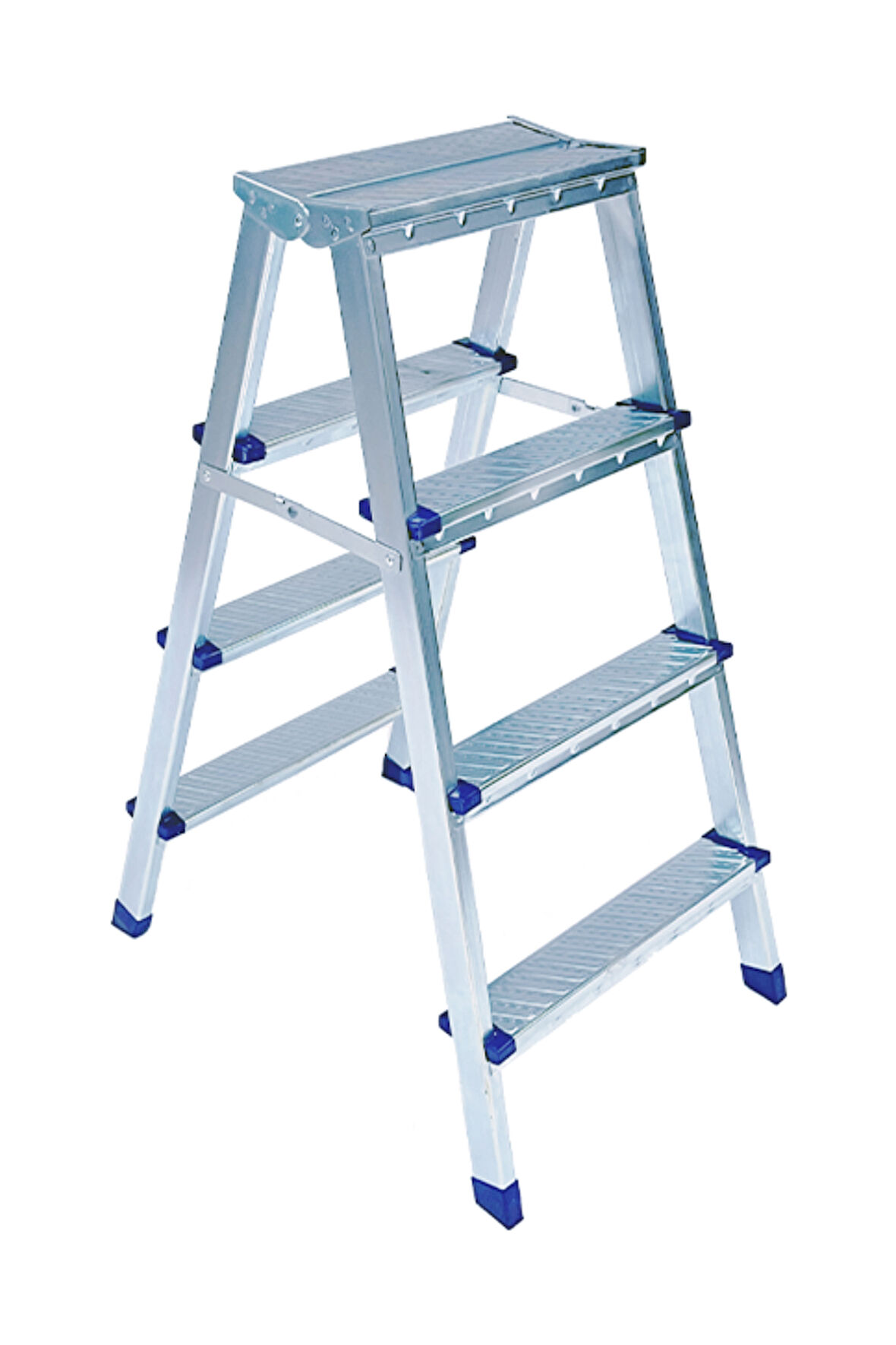 SARAYLI GALVANİZ ÇİFT ÇIKIŞLI MERDİVEN (4+4)