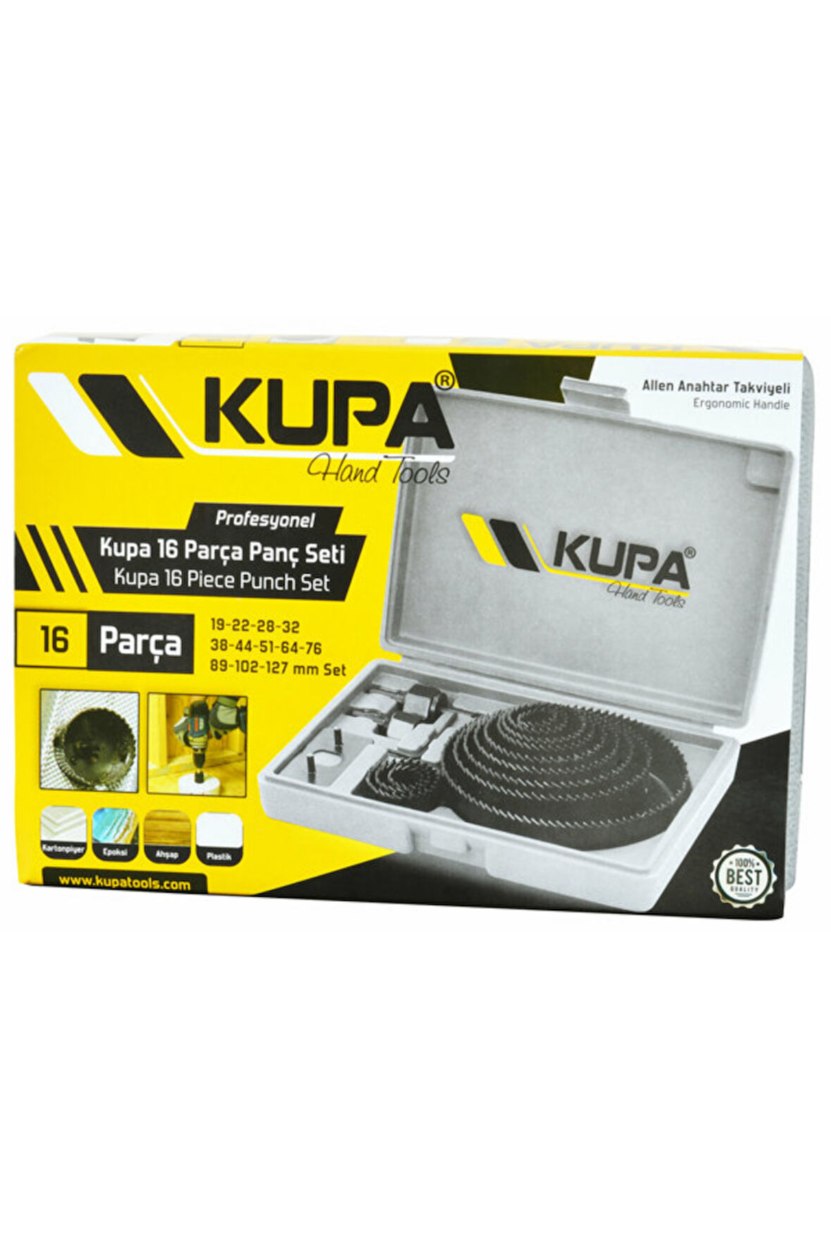 KUPA PANÇ SETİ 16 PARÇA