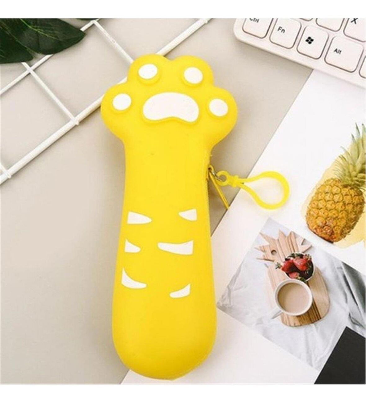 Pati Dolgulu Silikon Kalemlik