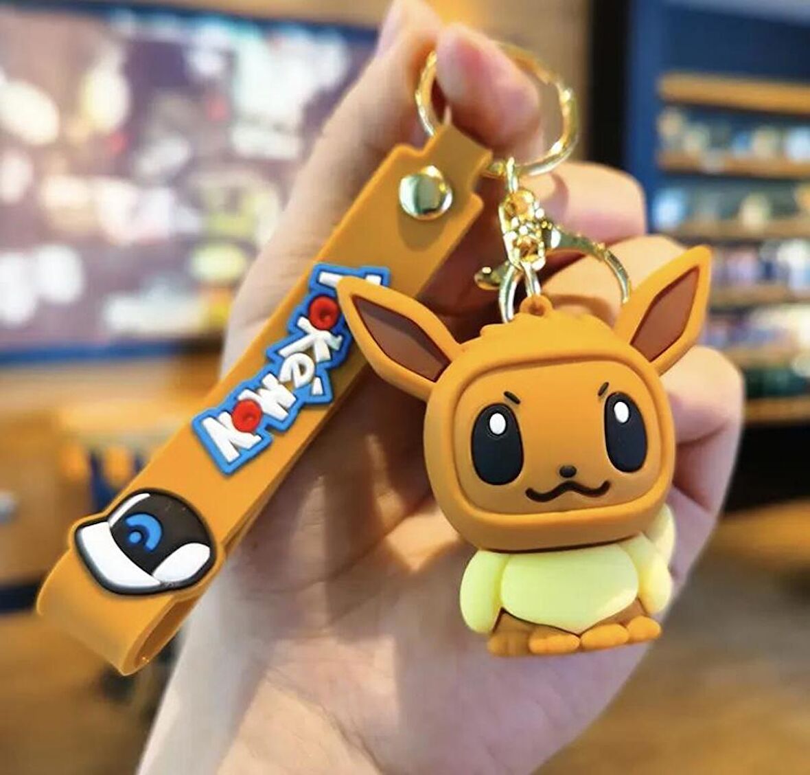  Pokemon - Pikachu Silikon Anahtarlık