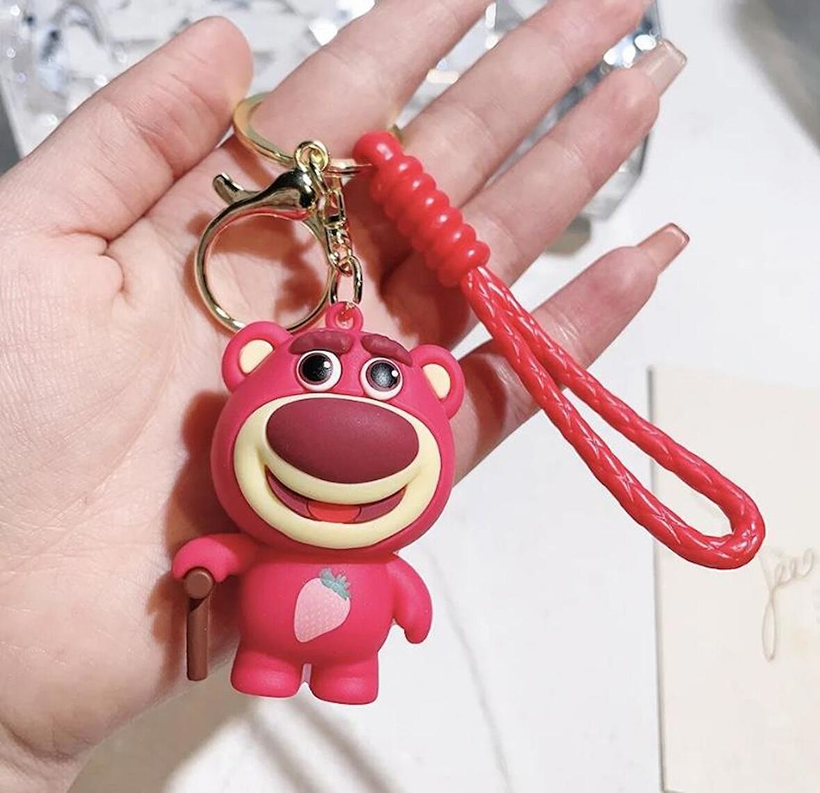 iDisney Oyuncak Hikayesi Silikon Anahtarlıklar Sevimli Lotso