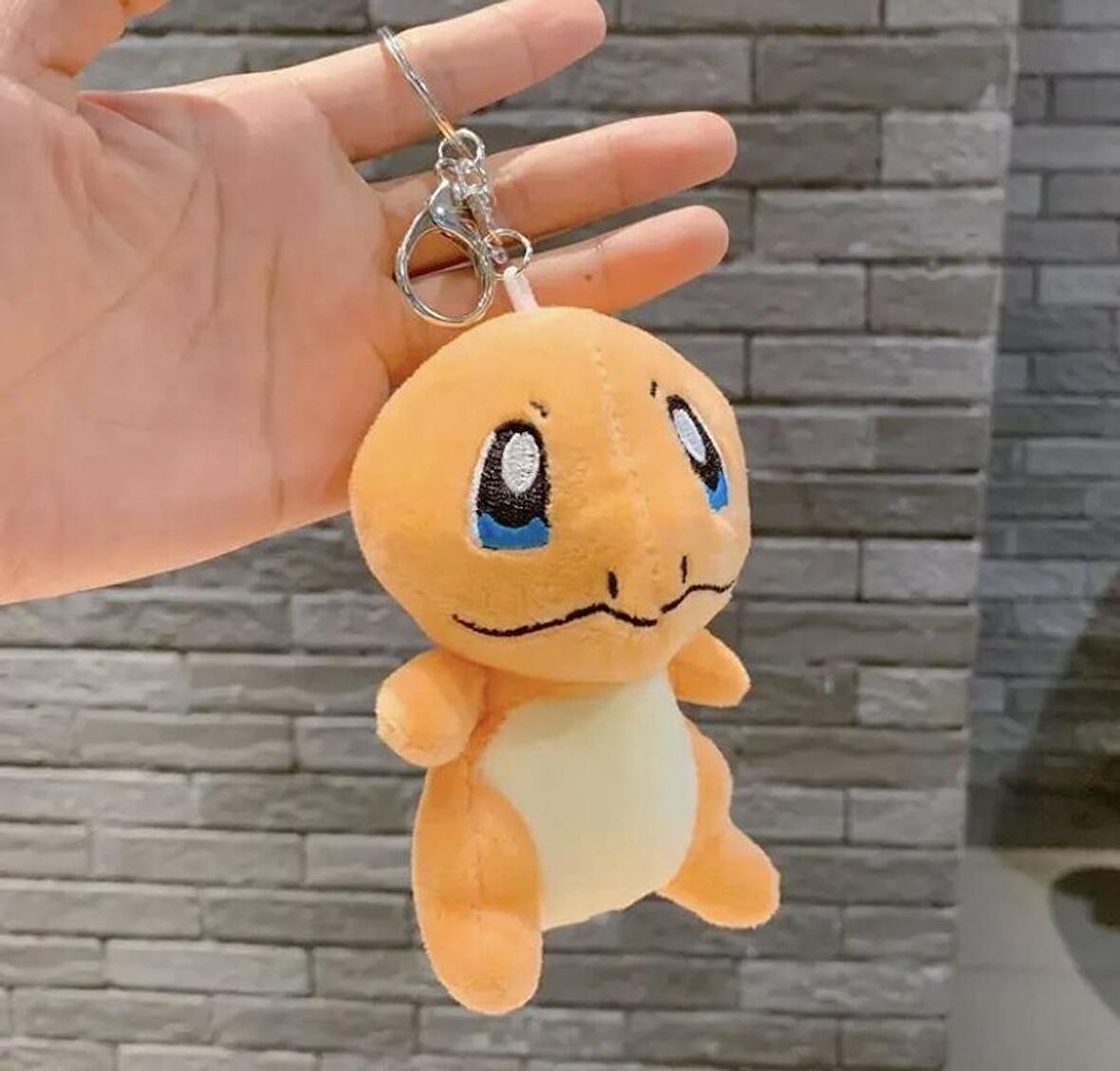 Peluş Pokemon Semender Anahtralık Çanta Süsü