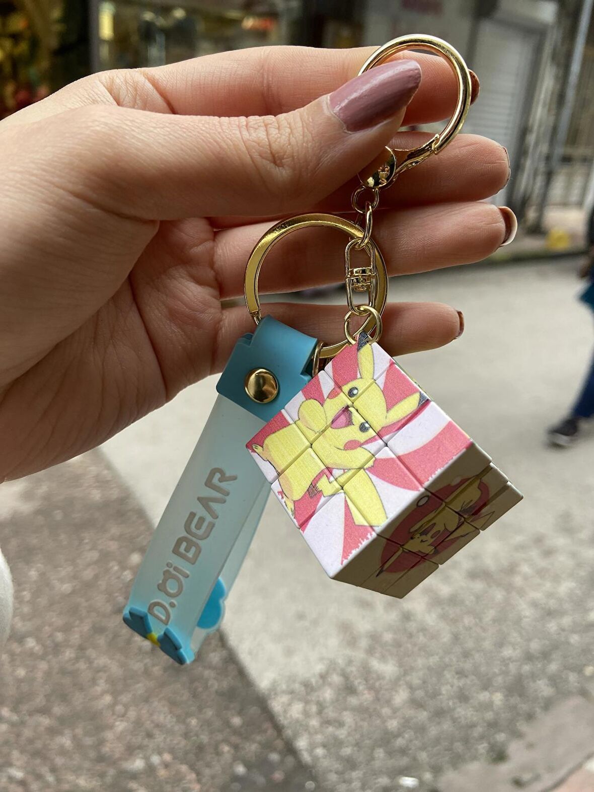 Pikaç Pokemon Anahtarlık Zeka Küpü