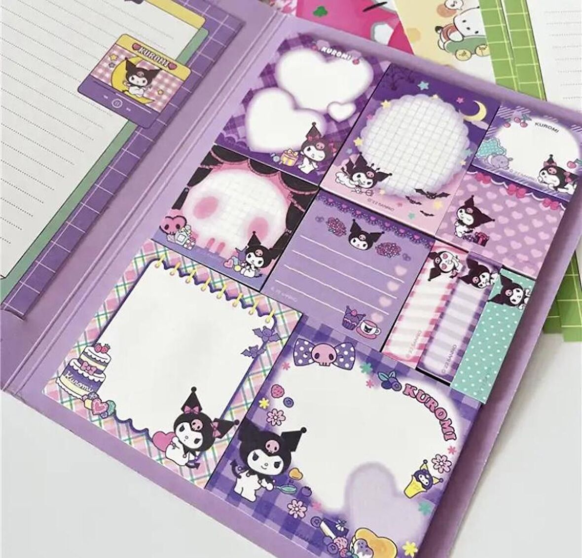 Kawaii My Melody Kuromi Cinnamoroll Posted-It