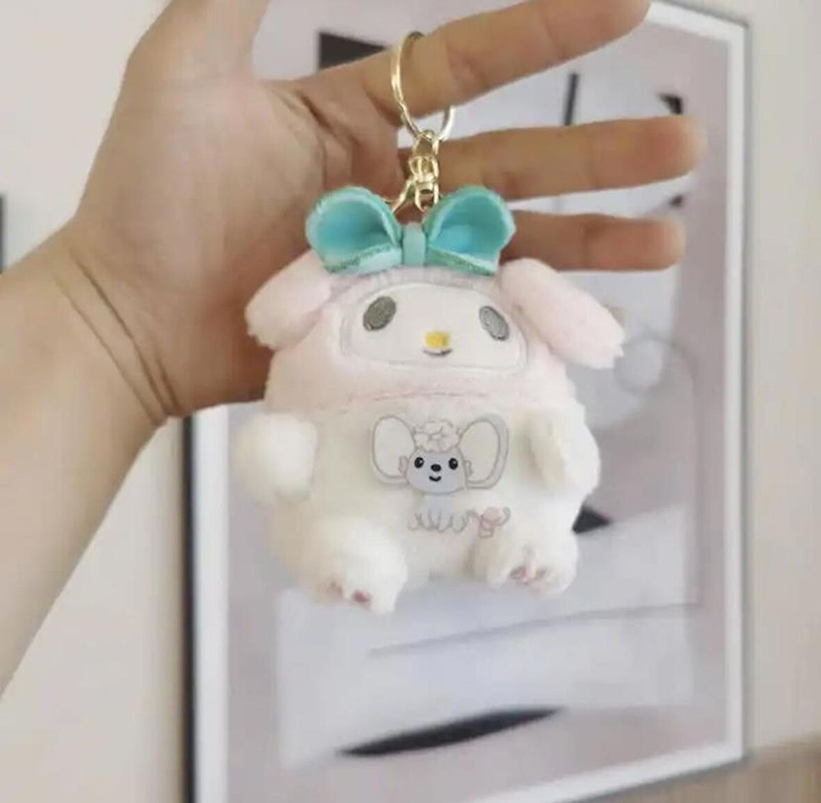 My Melodiy Pleuş  Anahtarlık Bozuk Para Cüzdanı