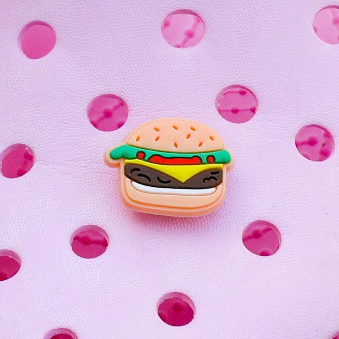 Hamburger Crocs Terlik Süsü & Renkli Aksesuar Jibbitz