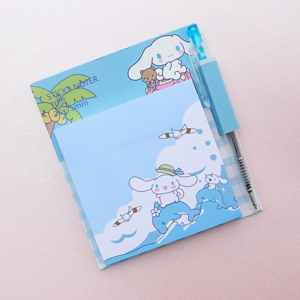 Kawai Sanrio My Melody  Bloknot Kalem Set