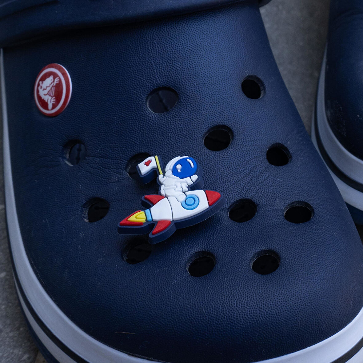 Astronot Tasarımlı Terlik Süsü Crocs Jibbitz