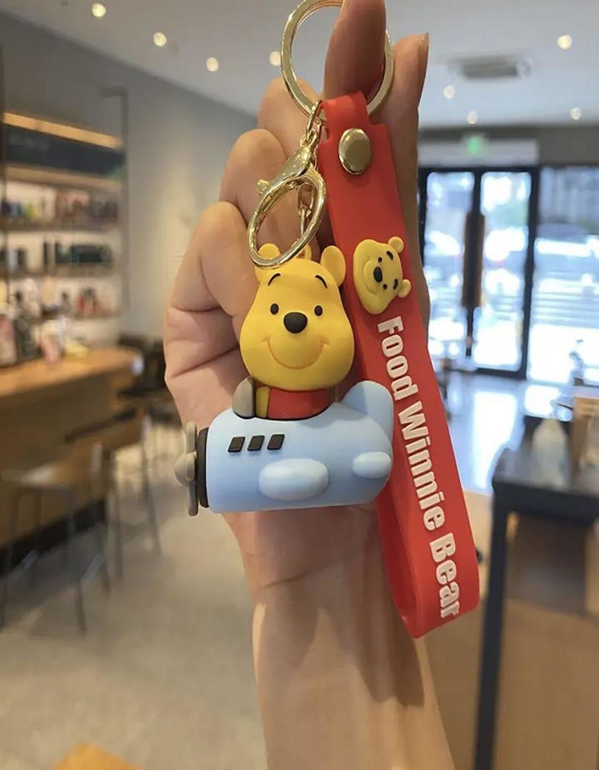 Winnie the Pooh Silikon Anahtarlık 1 Adet