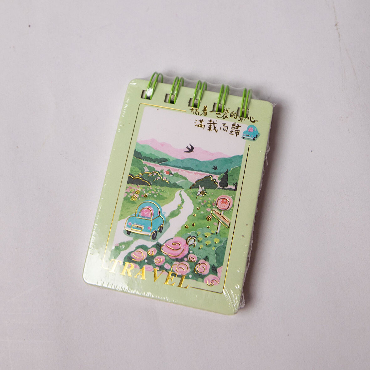 Manzara  Tasarımlı  Mini Not Defter