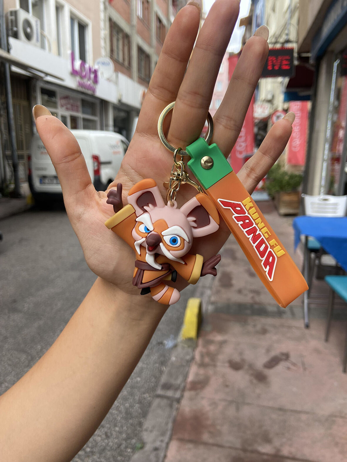 Kung Fu Panda - Usta Şifu Anahtarlık ve Çanta Süsü