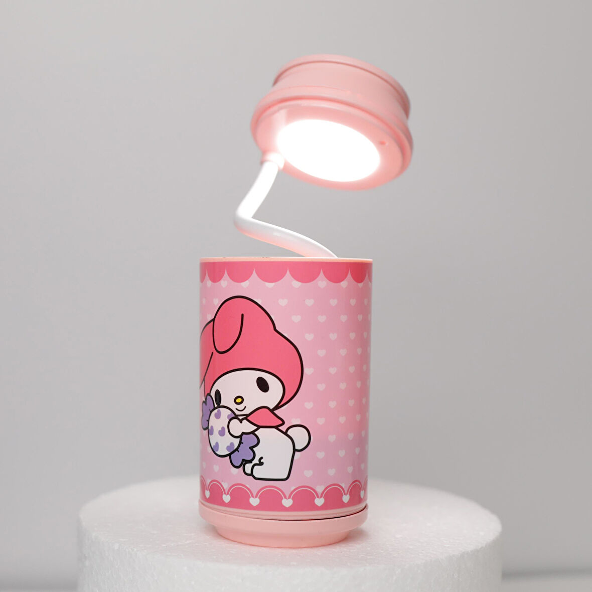 My Melody Şarjlı 2 Kademeli Led Masa Gece ve Çalışma Lambası Kalemlik