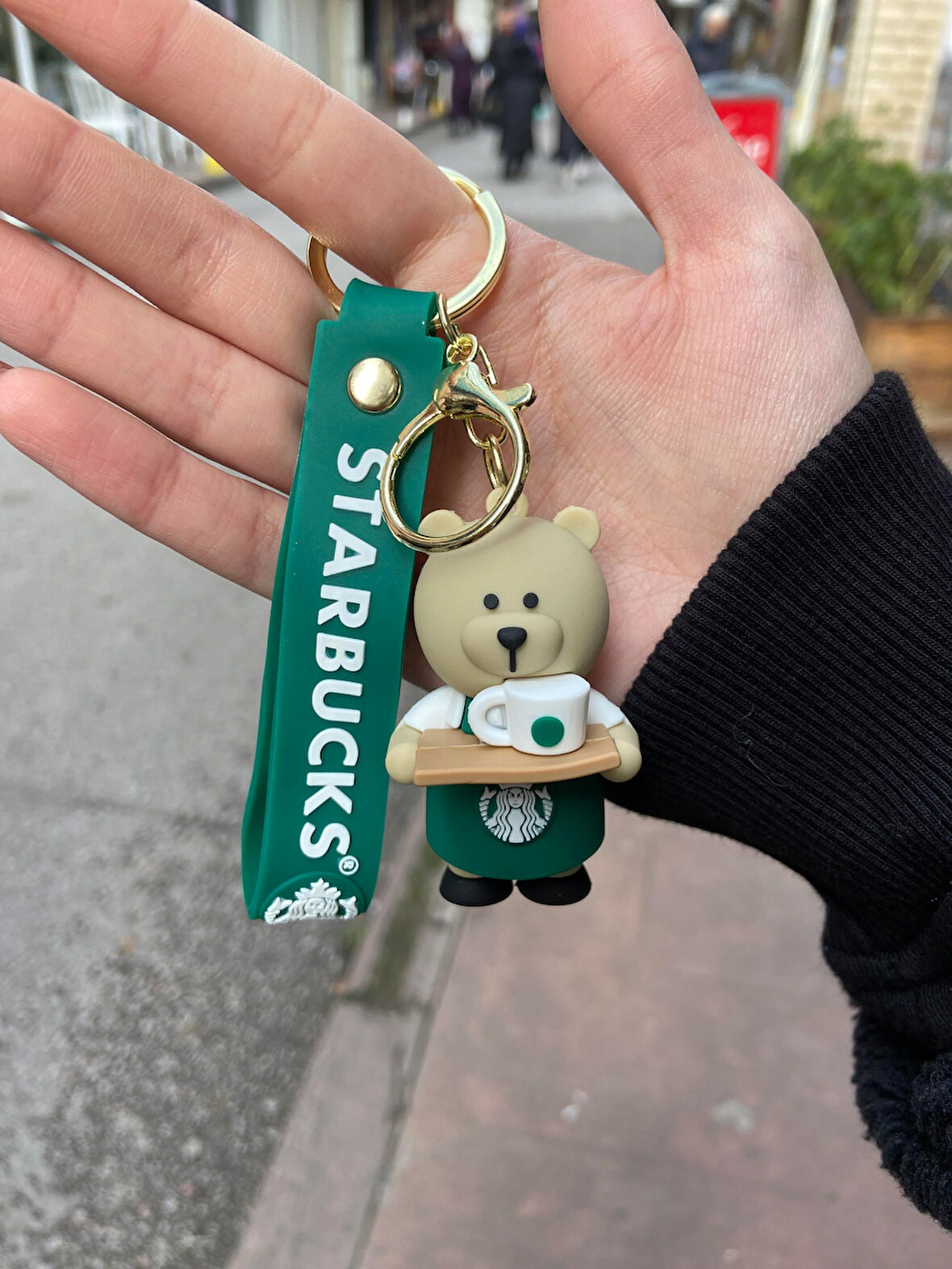 Starbucks Coffee Bear Silikon Anahtarlık 1 ADET