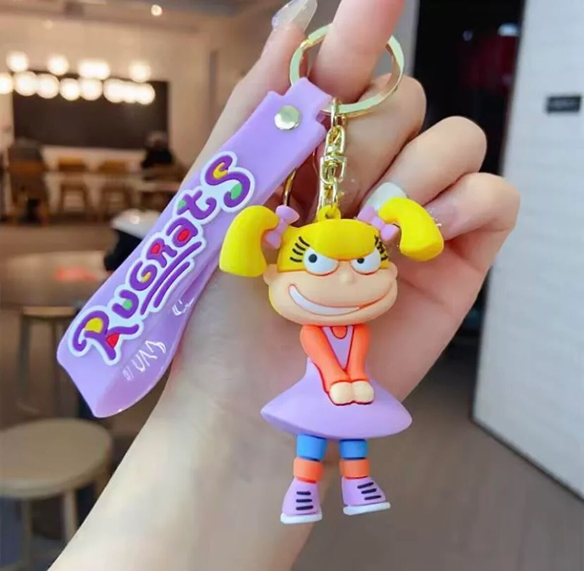 Rugrats - Angelica Pickles Silikon Anahtarlık