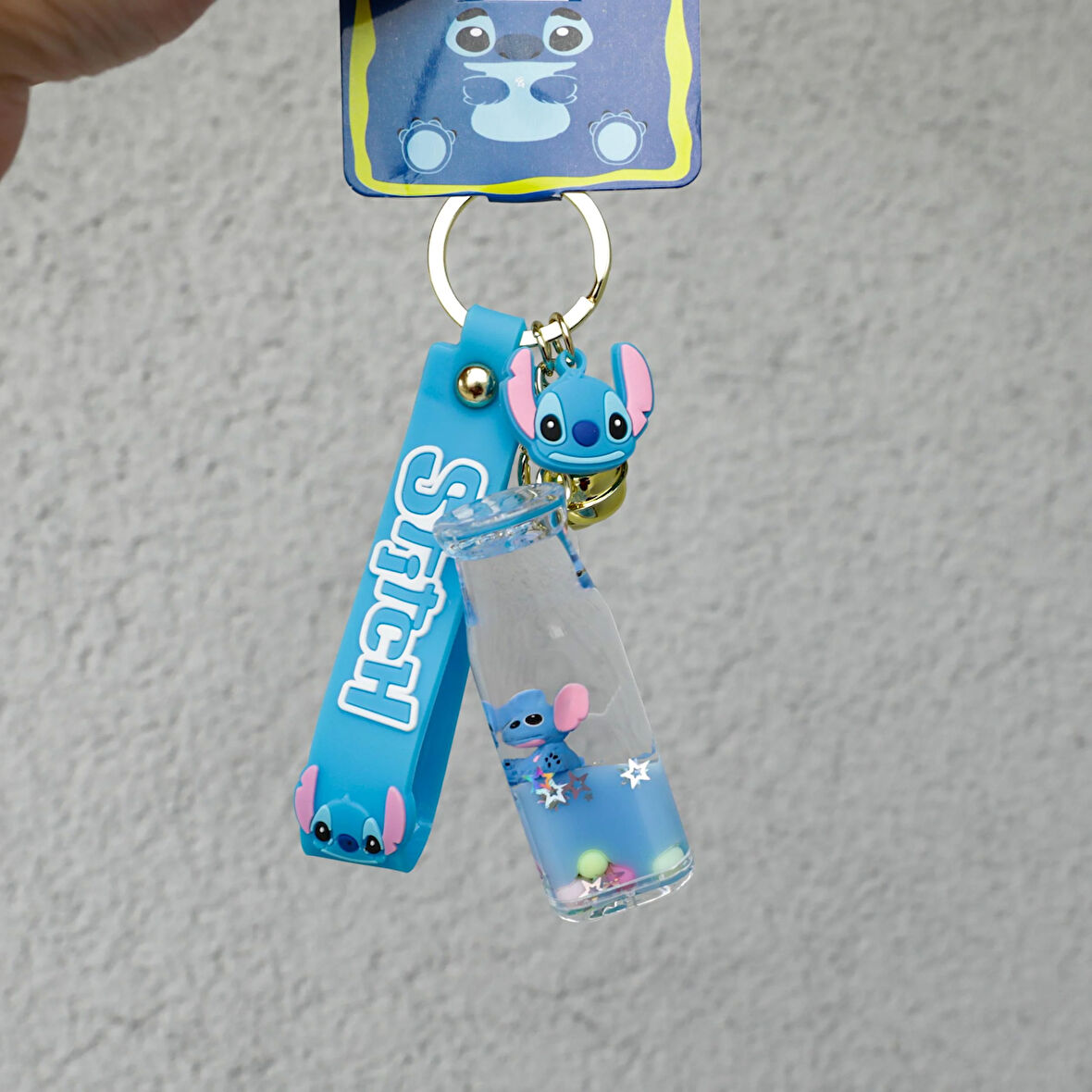 Lilo & Stitch Sulu Anahtarlık Çanta Süsü 1 Adet