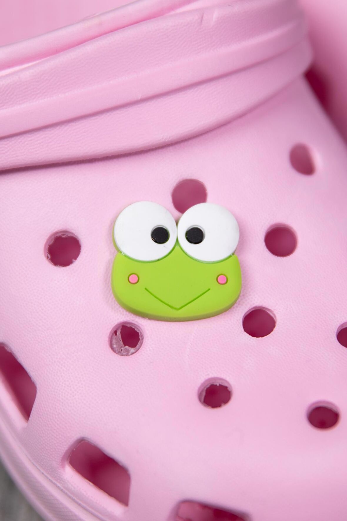 Kurbağa Figürlü Jibbitz Crocs Terlik Süsü