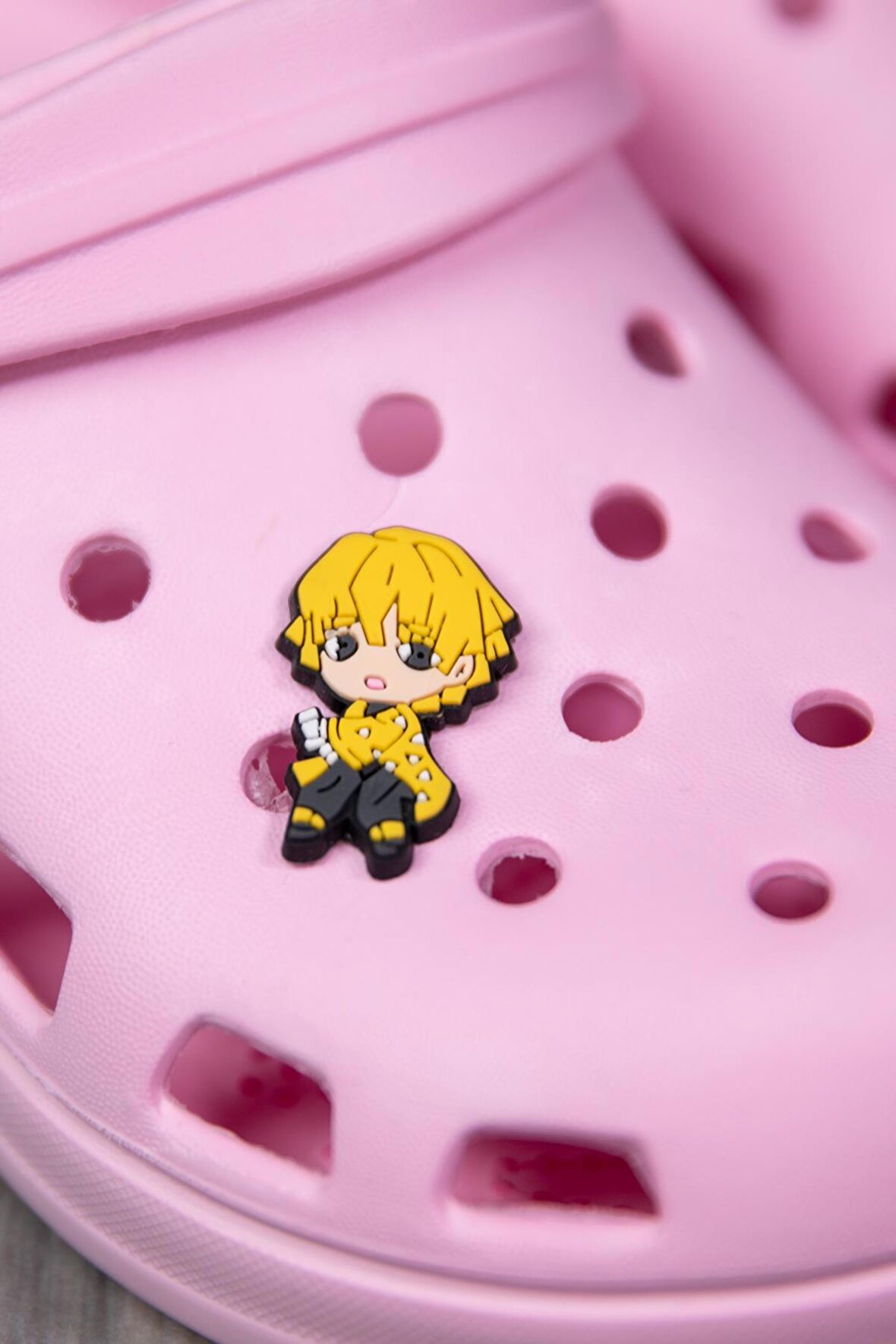 Demon Slayer Terlik Süsü Crocs - Zenitsu 