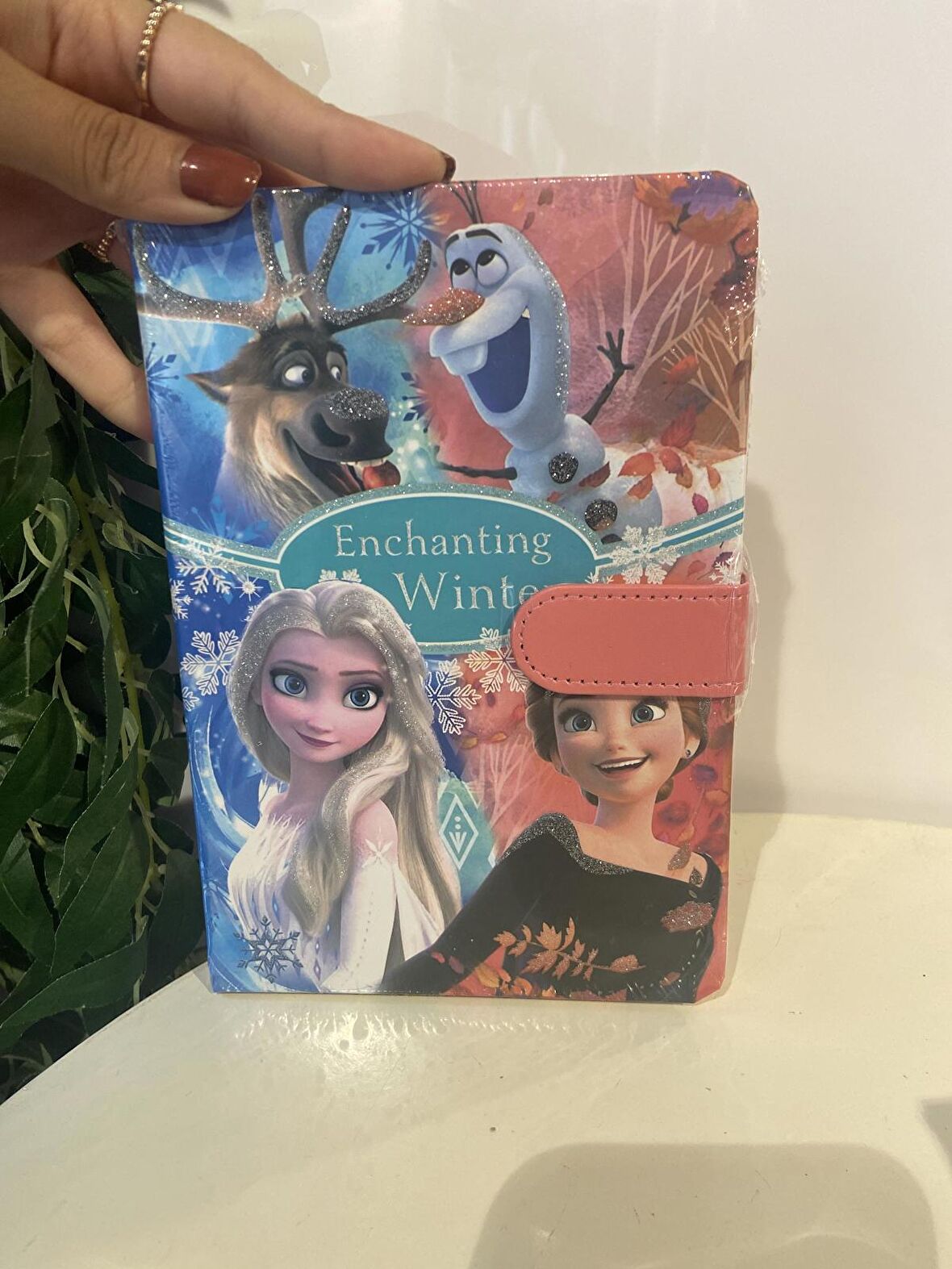 Frozen A5 Boyu Çizgili Defter