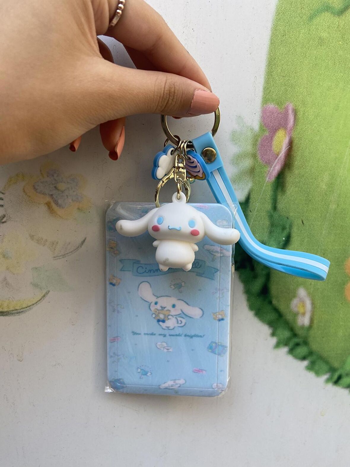 Cinnamoroll 3d Silikon  Anahtarlık Karlık Çanta Süsü