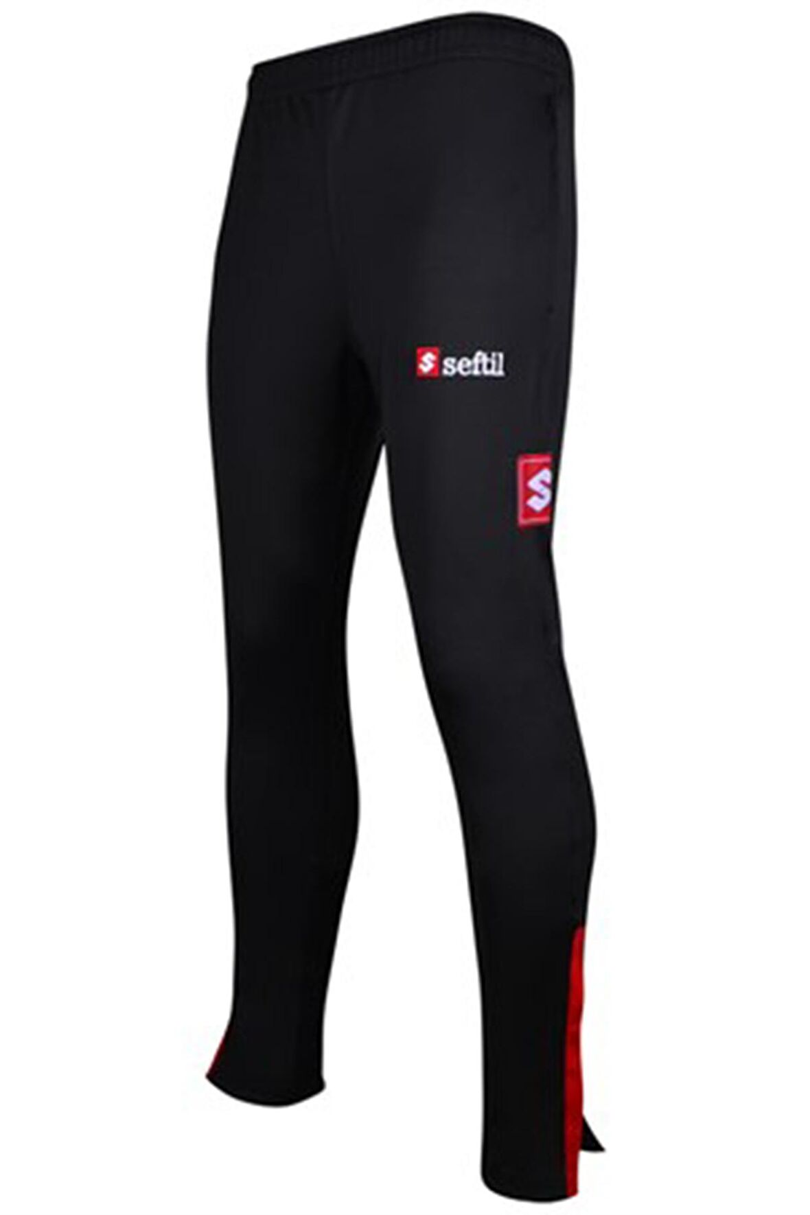 Seftil Z0218 Liga Pants Eşofman Altı Siyah Kırmızı