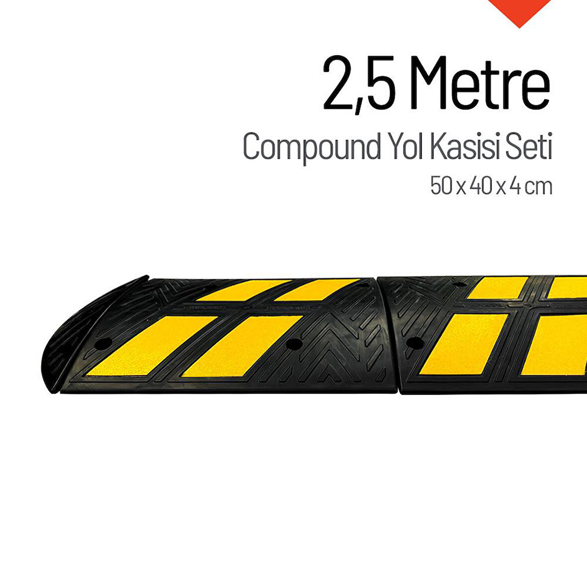 Compound Yol Kasisi, Hız Kesici Set 2,5 Metre