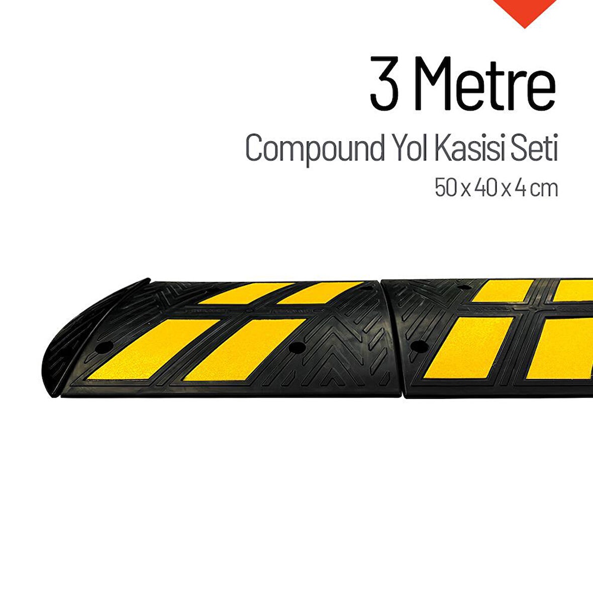 Compound Yol Kasisi, Hız Kesici Set 3 Metre