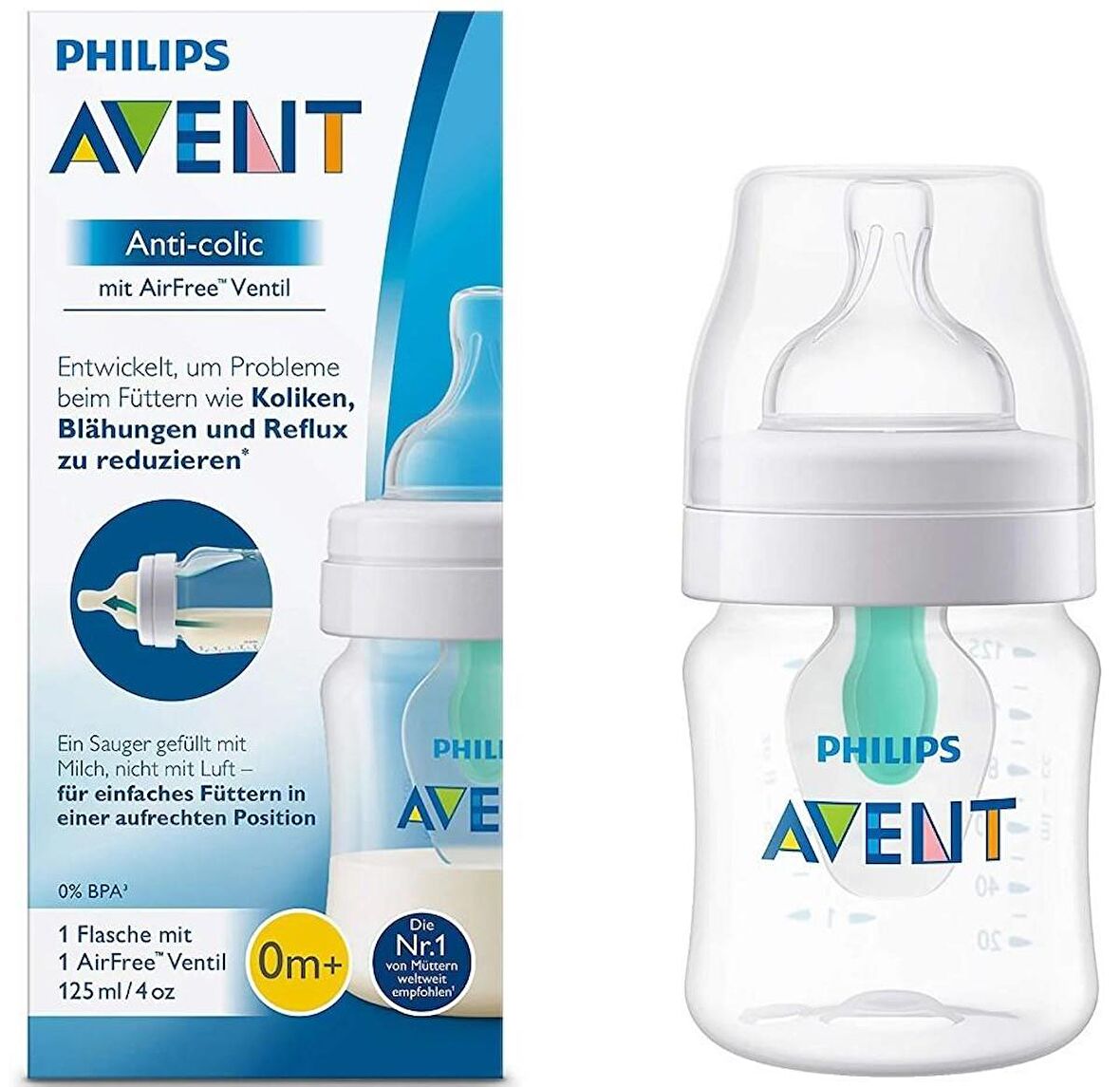 Philips Avent Anti-Colic PP Biberon 125 ml