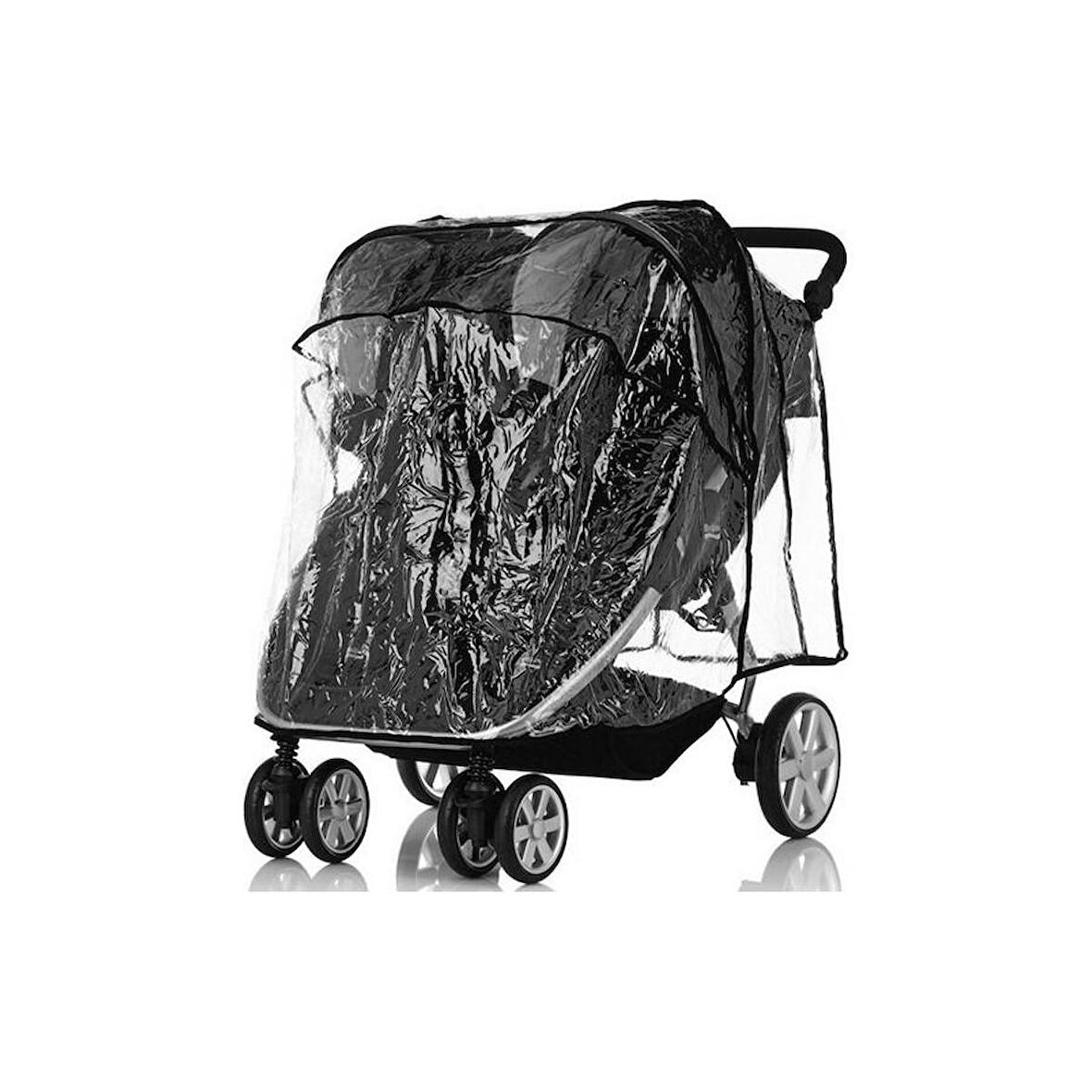 Britax B-Agile Double Bebek Arabası - Yağmurluk