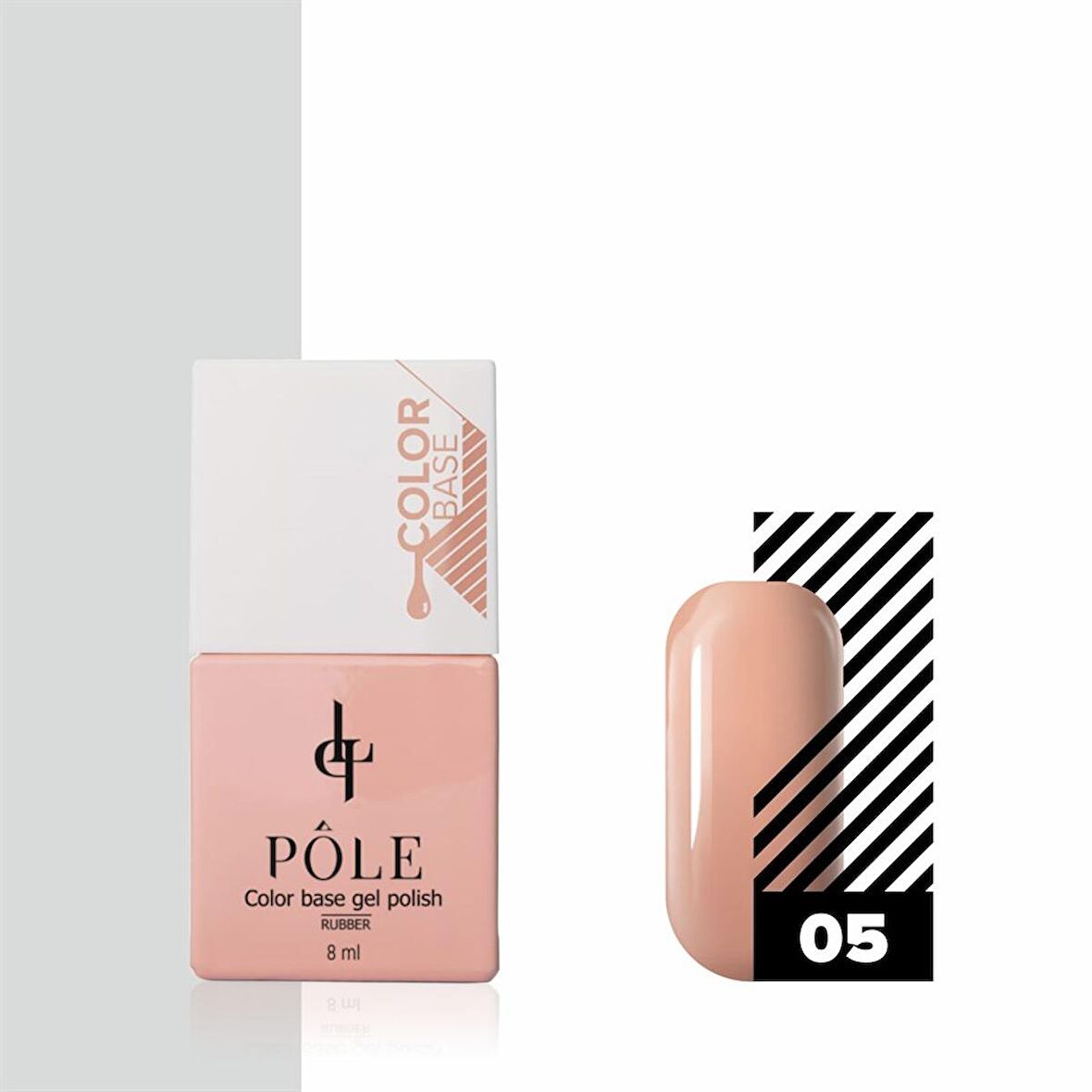 Color base coat Hazır Renkli baz 05 8 ml.