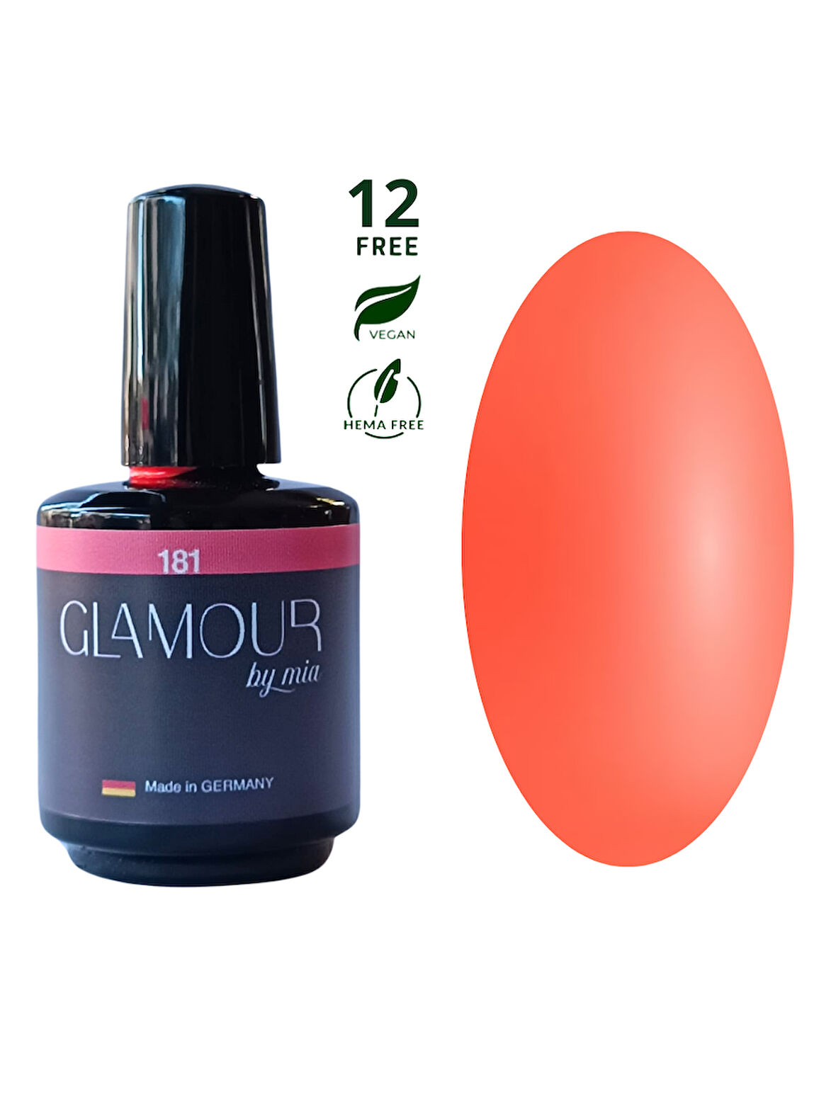 Glamour Kalıcı Oje 181