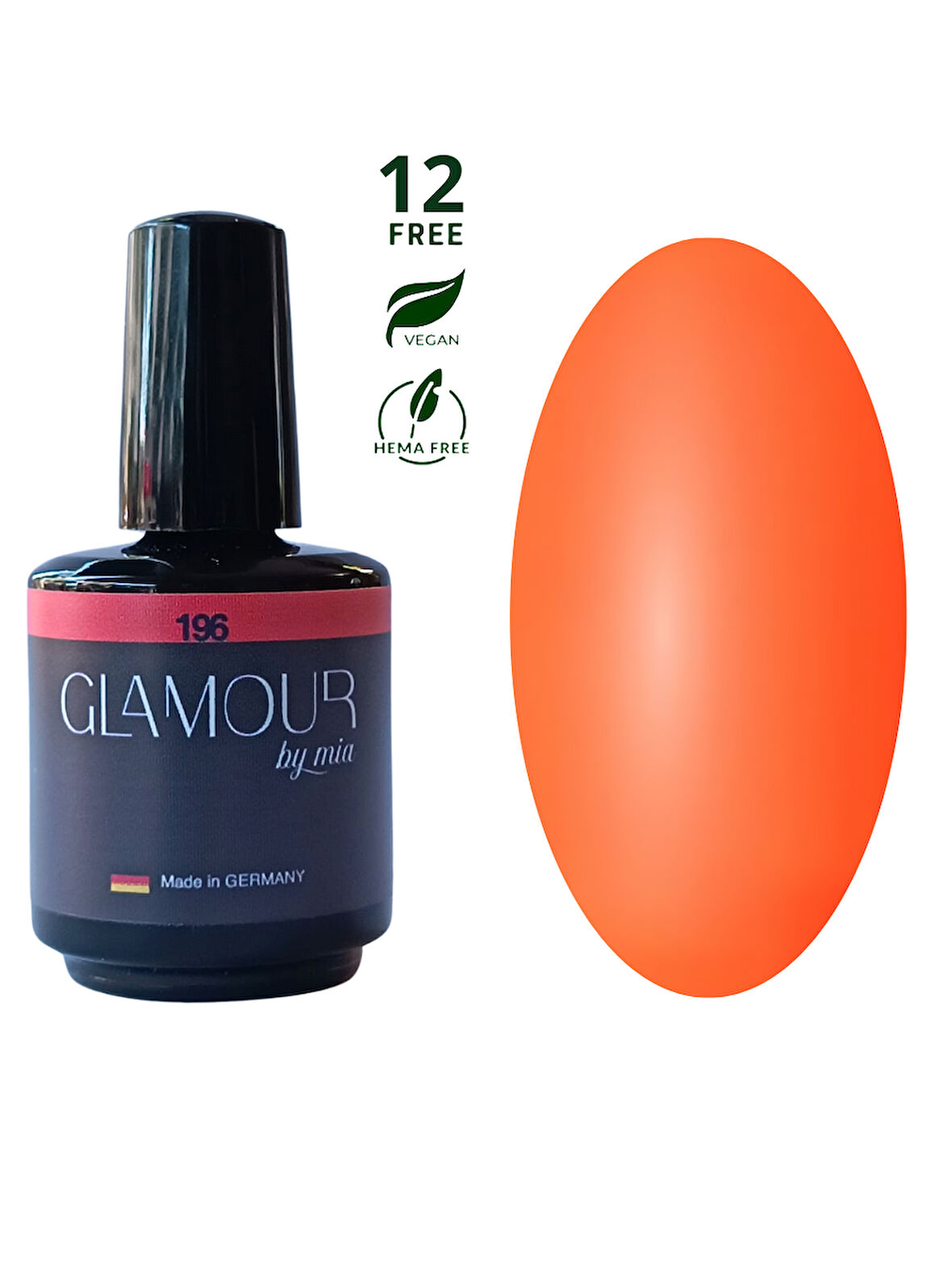 Glamour Kalıcı Oje 196