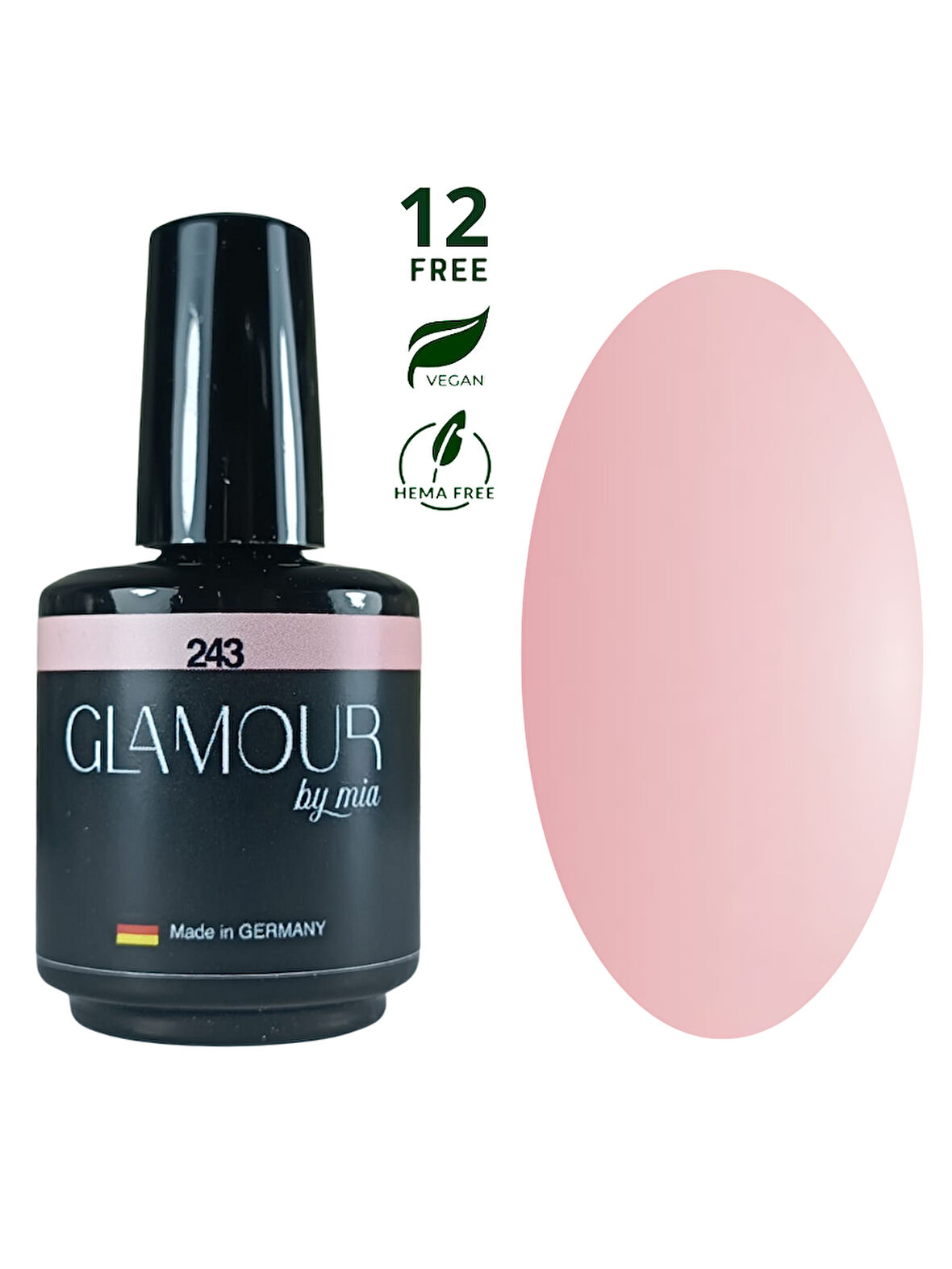 Glamour Kalıcı Oje 243